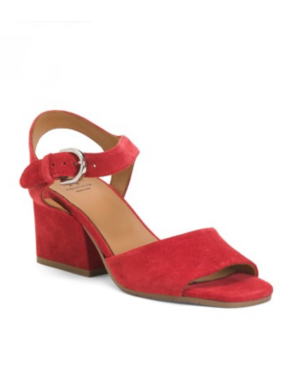 New Aquatalia Rosie Sandal Suede Strawberry Sz 9